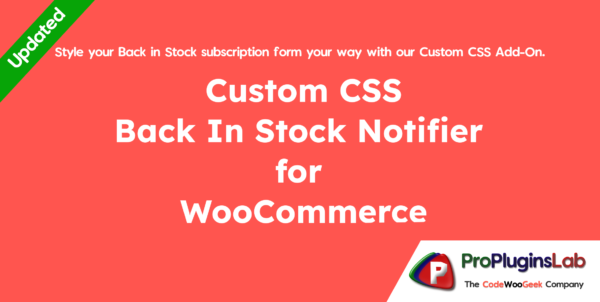 Custom CSS - Back In Stock Notifier for WooCommerce