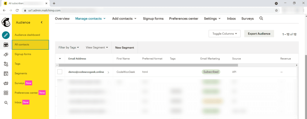 Mailchimp - Back In Stock Notifier for WooCommerce screenshot 5
