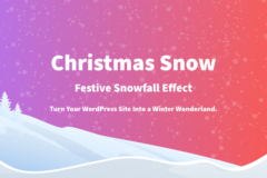 Christmas Snow for WordPress
