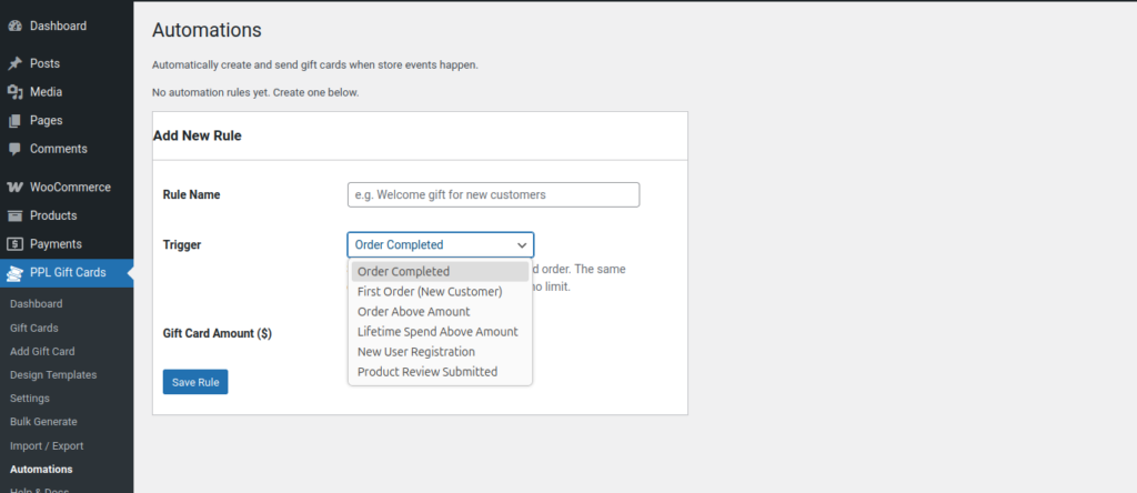 Gift Cards for WooCommerce screenshot 15