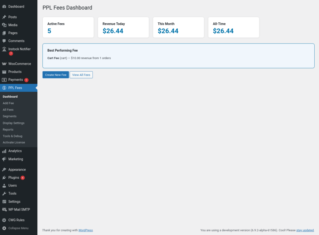 Extra Fees for WooCommerce screenshot 32