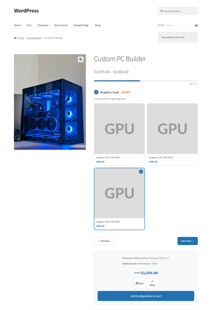 Composite Products for WooCommerce screenshot 12