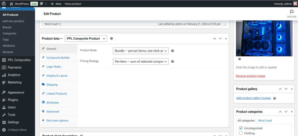 Composite Products for WooCommerce screenshot 22