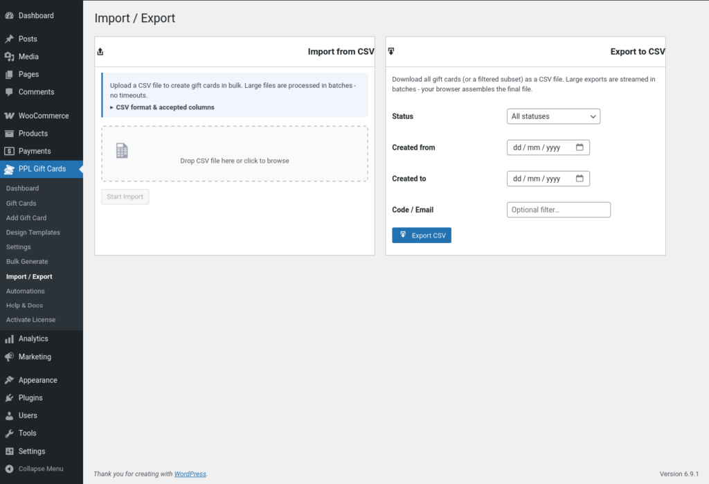 Gift Cards for WooCommerce screenshot 14