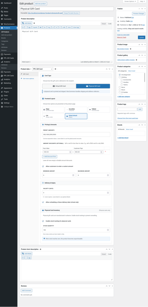 Gift Cards for WooCommerce screenshot 20