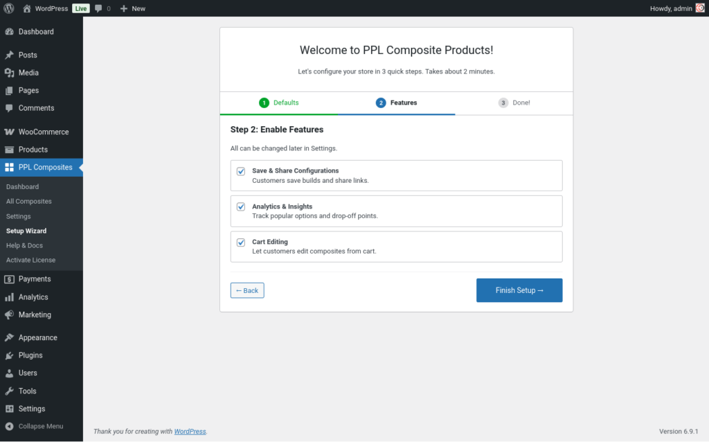 Composite Products for WooCommerce screenshot 4