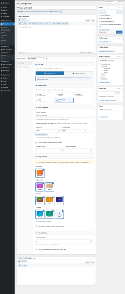 Gift Cards for WooCommerce screenshot 18