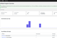 Affireo - Affiliates for WooCommerce screenshot 1
