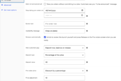 Anticipo - Pre-Orders for WooCommerce screenshot 1