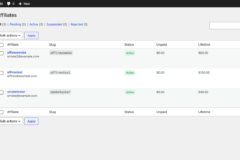 Affireo - Affiliates for WooCommerce screenshot 2