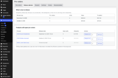 Anticipo - Pre-Orders for WooCommerce screenshot 4