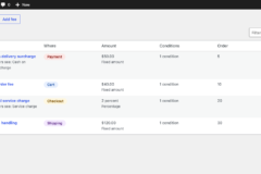 Plusero - Extra Fees for WooCommerce Free screenshot 1